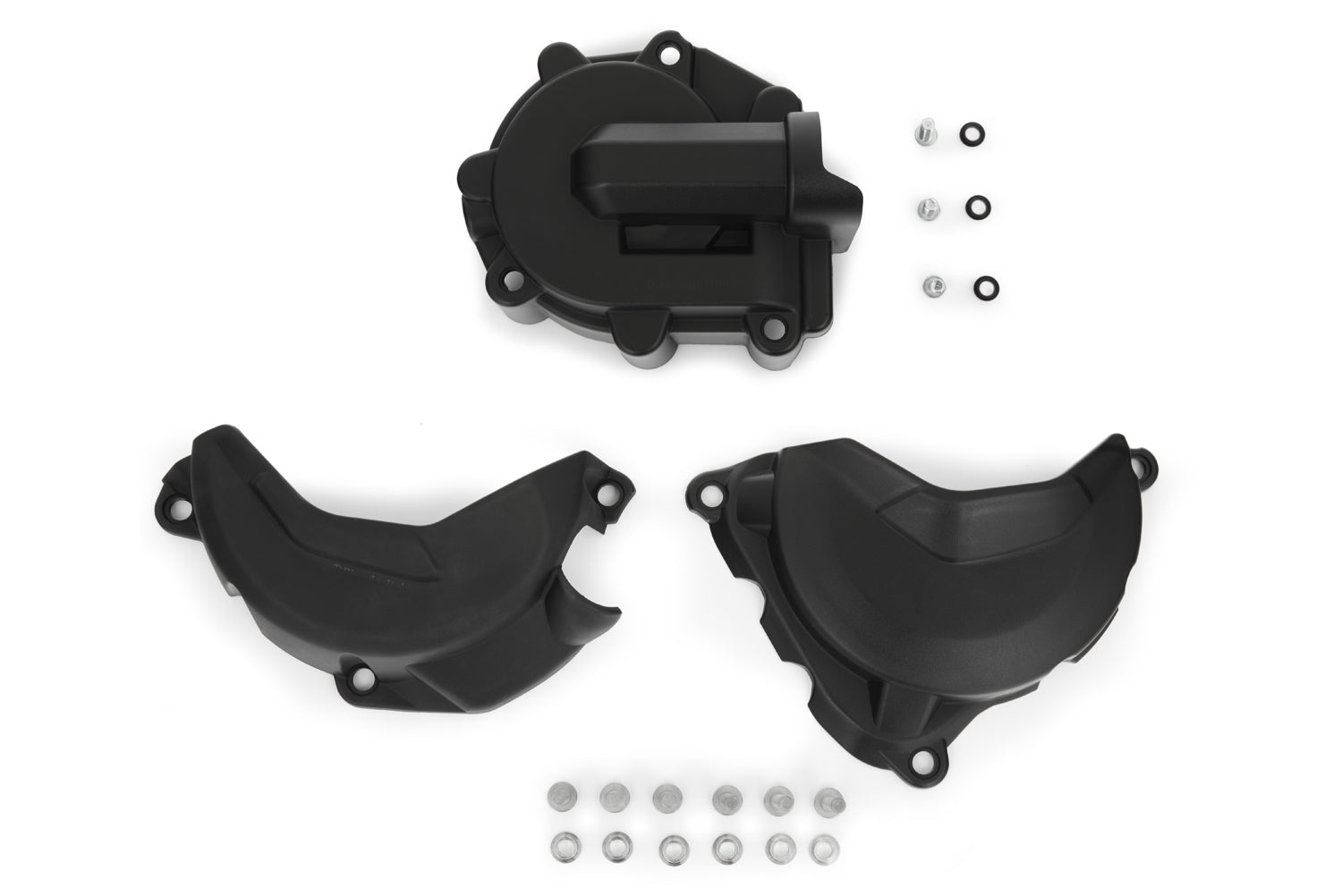 Wunderlich protective cover set for clutch, alternator and water pump