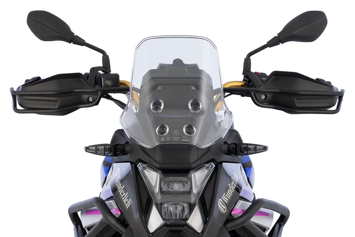 Wunderlich handlebar guard braces F 450 GS