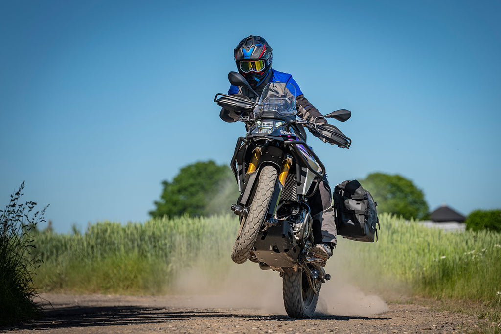 Wunderlich handlebar guard braces F 450 GS
