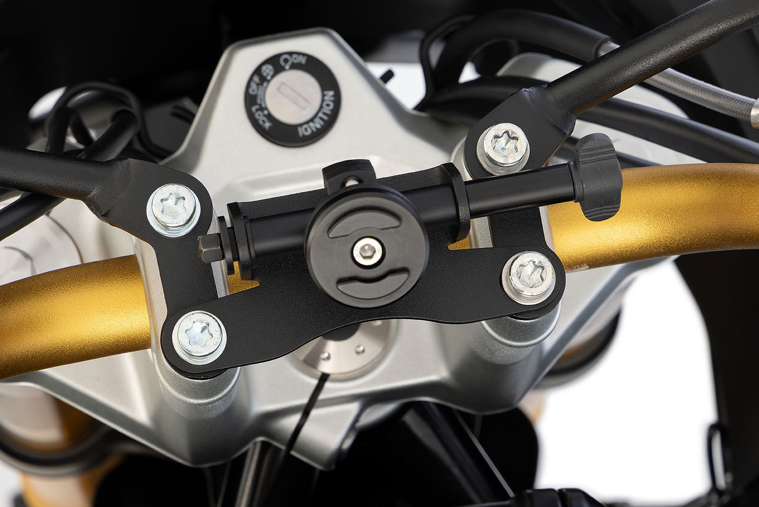 Wunderlich handlebar clamp device carrier F 450 GS