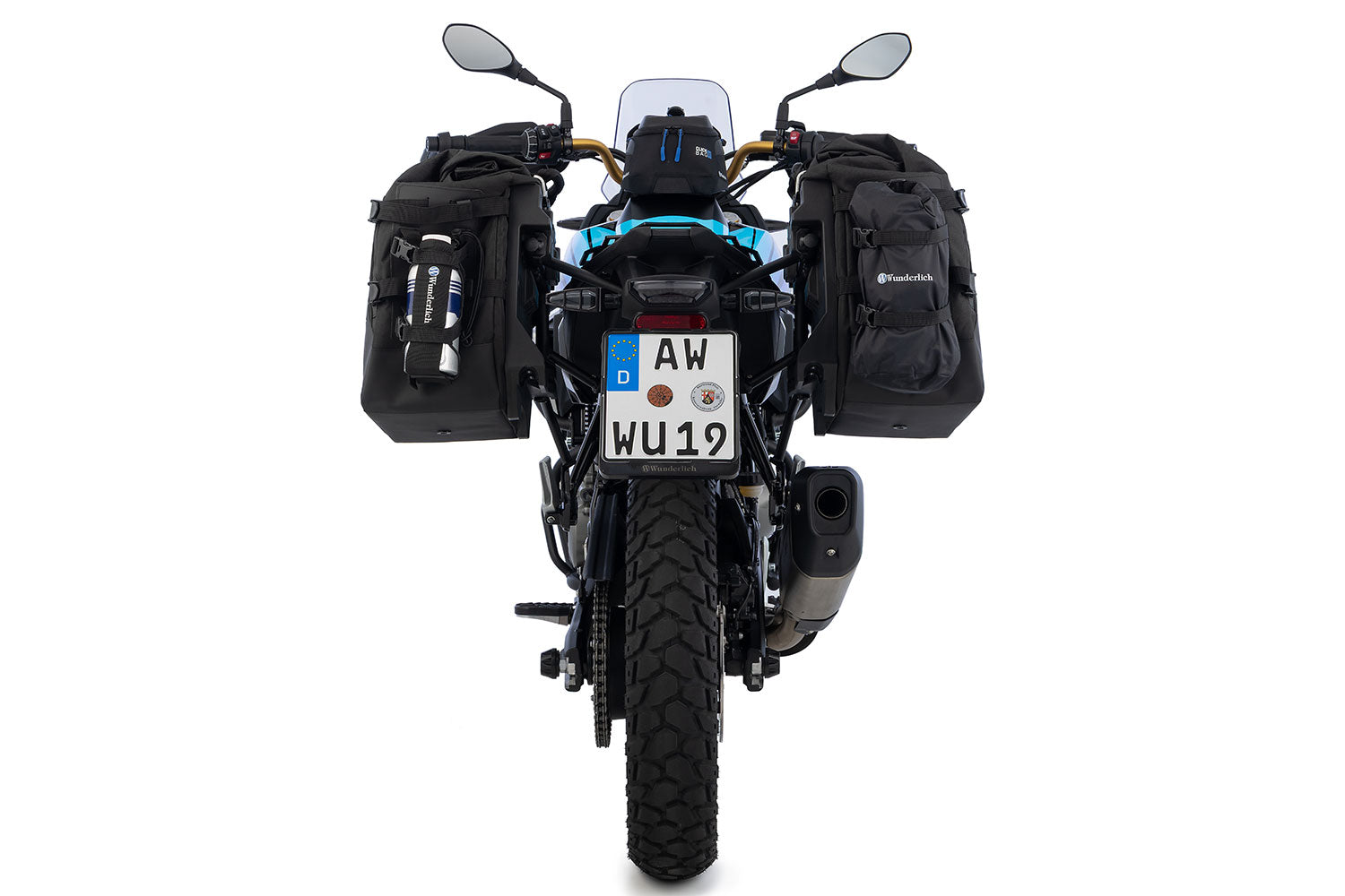 Wunderlich X luggage system side bags with carrier F 450 GS