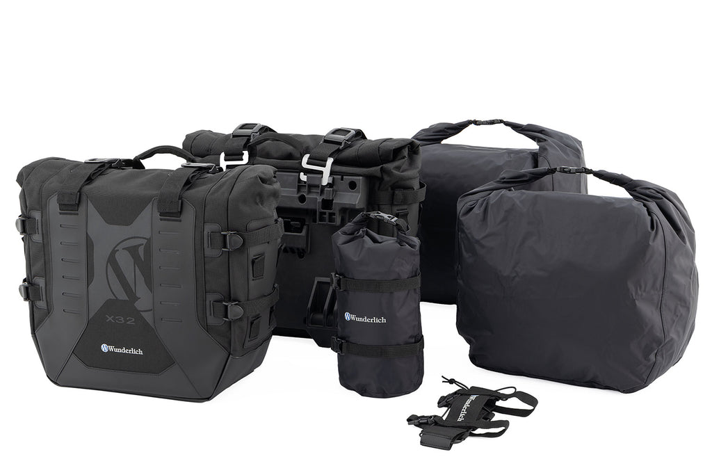 Wunderlich X luggage system side bags with carrier F 450 GS
