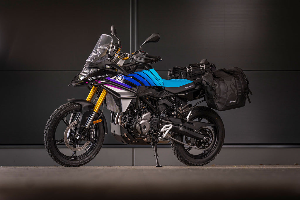 Wunderlich X luggage system side bags with carrier F 450 GS