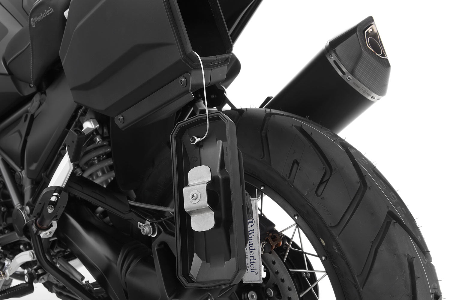 Wunderlich tool box with lock - for models without a case carrier