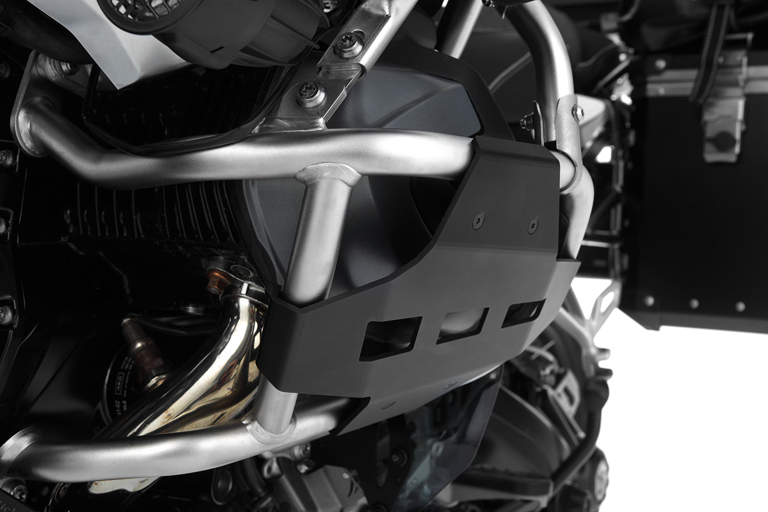 Wunderlich cylinder head protection for original engine protection bar R 1250 GS (Adventure)