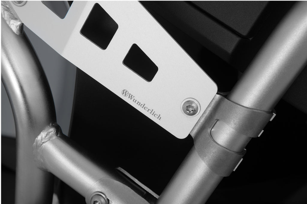 Wunderlich filler plates for tank protection bar extension R 1250 GS Adventure