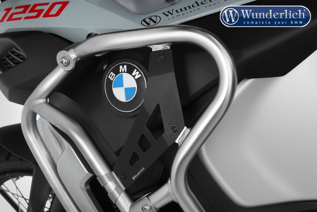 Wunderlich filler plates for tank protection bar extension R 1250 GS Adventure