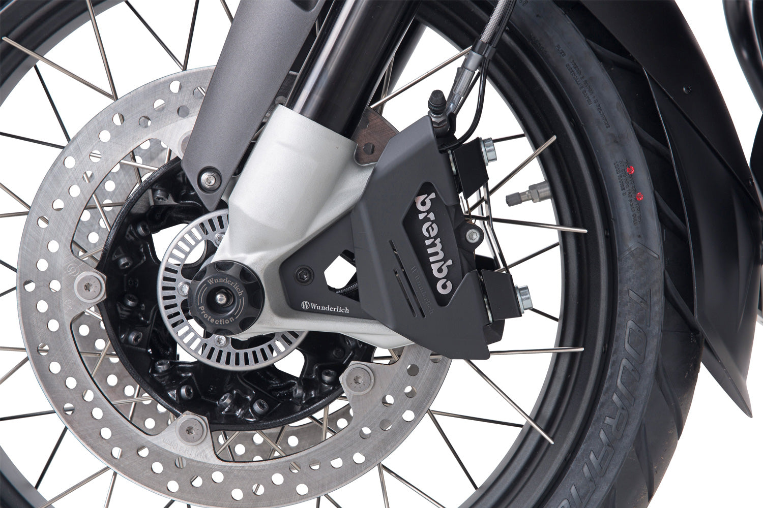 Brake caliper cover front set