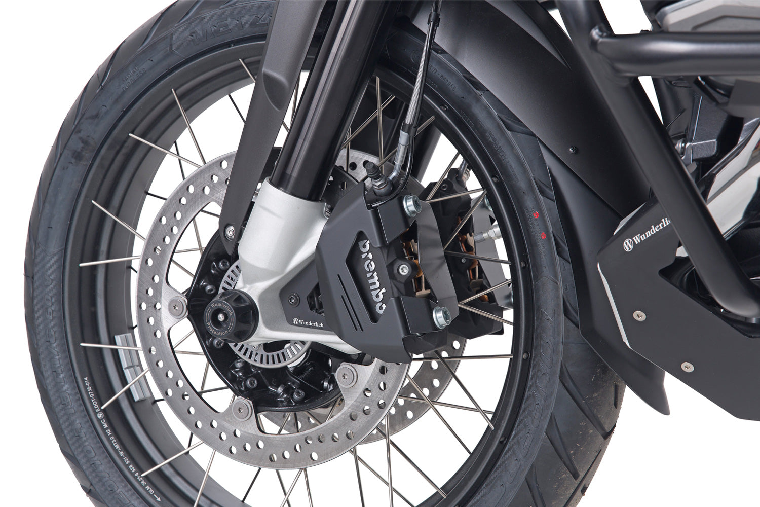 Brake caliper cover front set