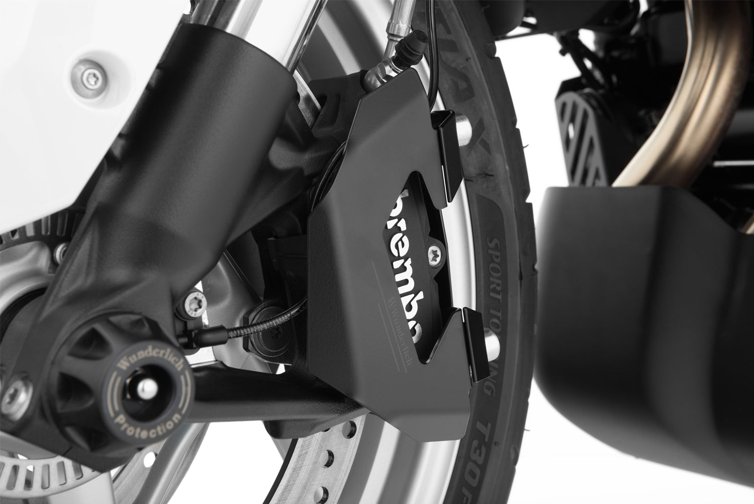 Brake caliper cover front set