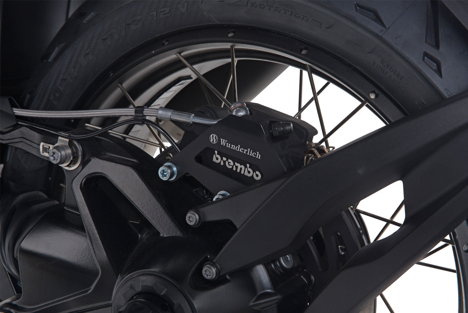Brake caliper cover rear
