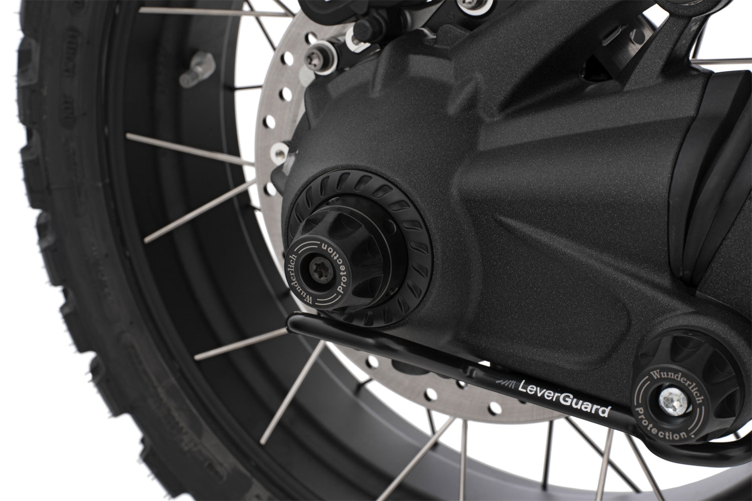 Wunderlich Cardan Shaft Drive crash pad for hub tunnel DOUBLESHOCK