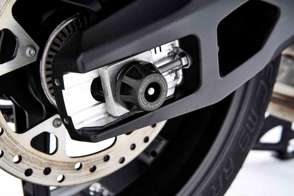 Wunderlich “DOUBLESHOCK” axle protection pads S 1000 XR / M 1000 XR