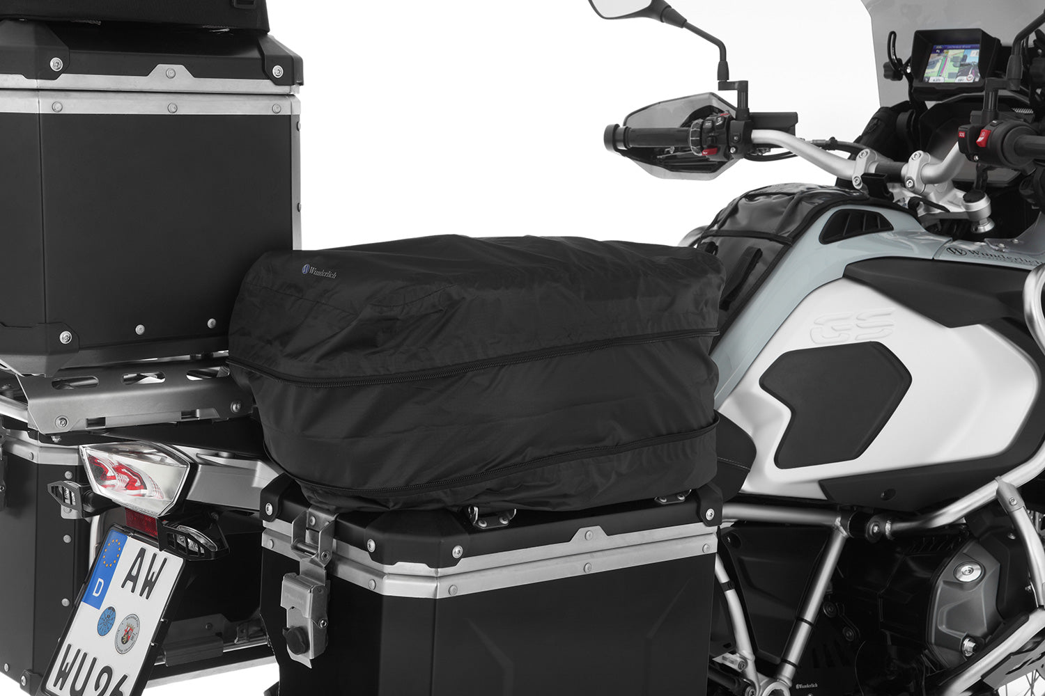Vario rain hood for BAGPACKER II case top bag