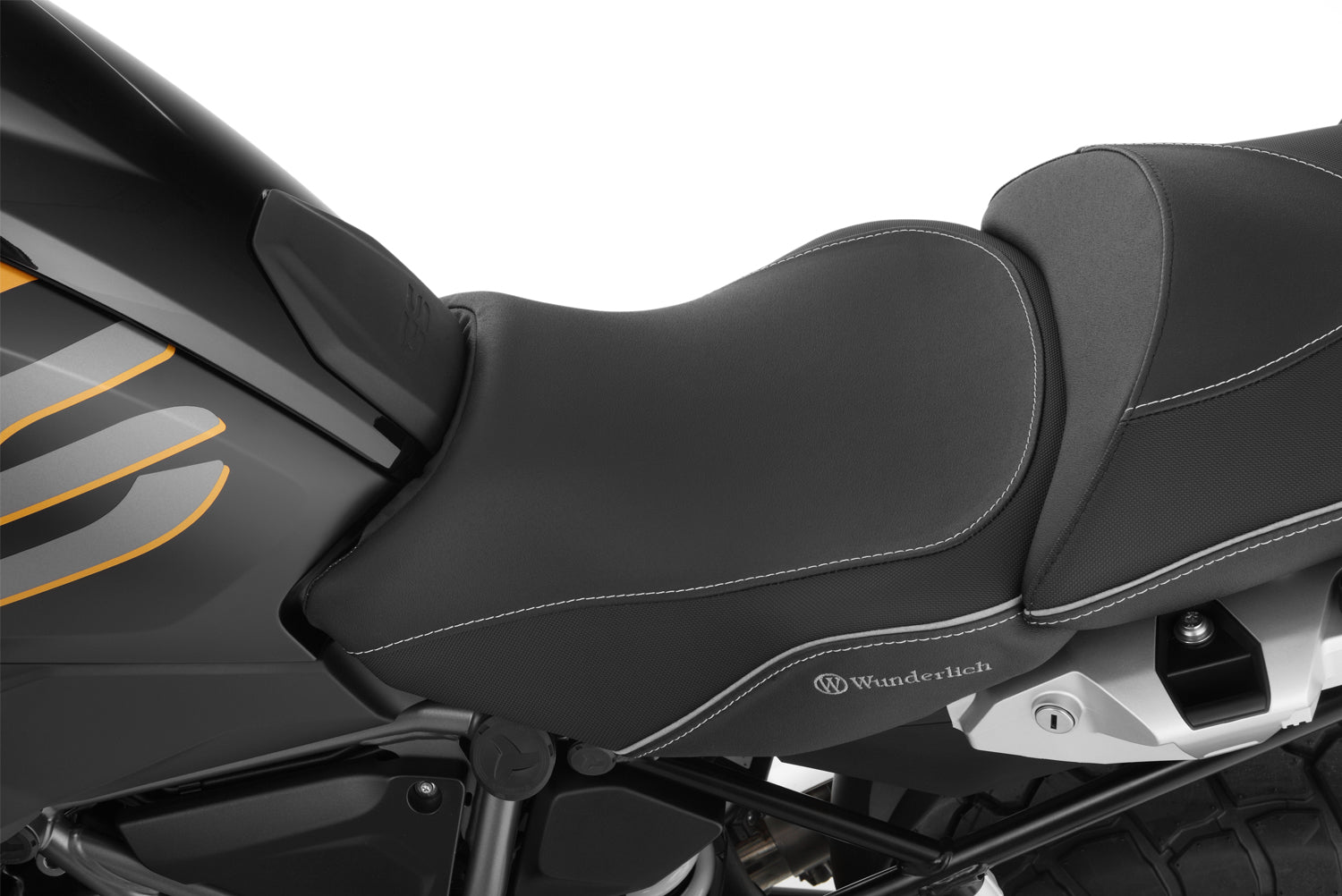 Wunderlich rider seat AKTIVKOMFORT with aftermarket seat heating