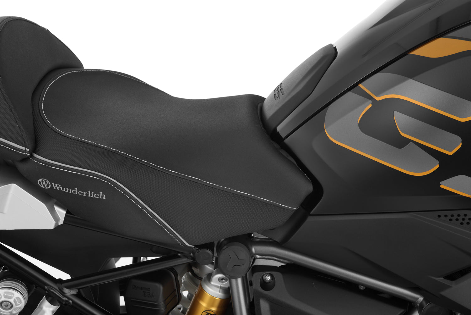Wunderlich rider seat AKTIVKOMFORT with aftermarket seat heating