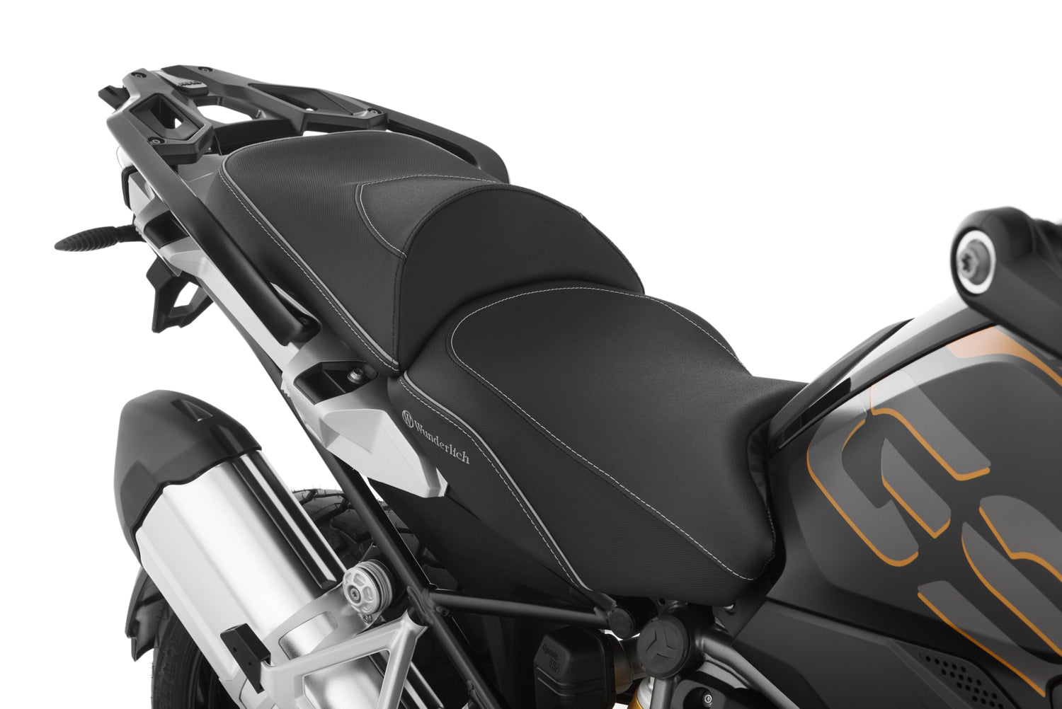 Wunderlich rider seat AKTIVKOMFORT with aftermarket seat heating