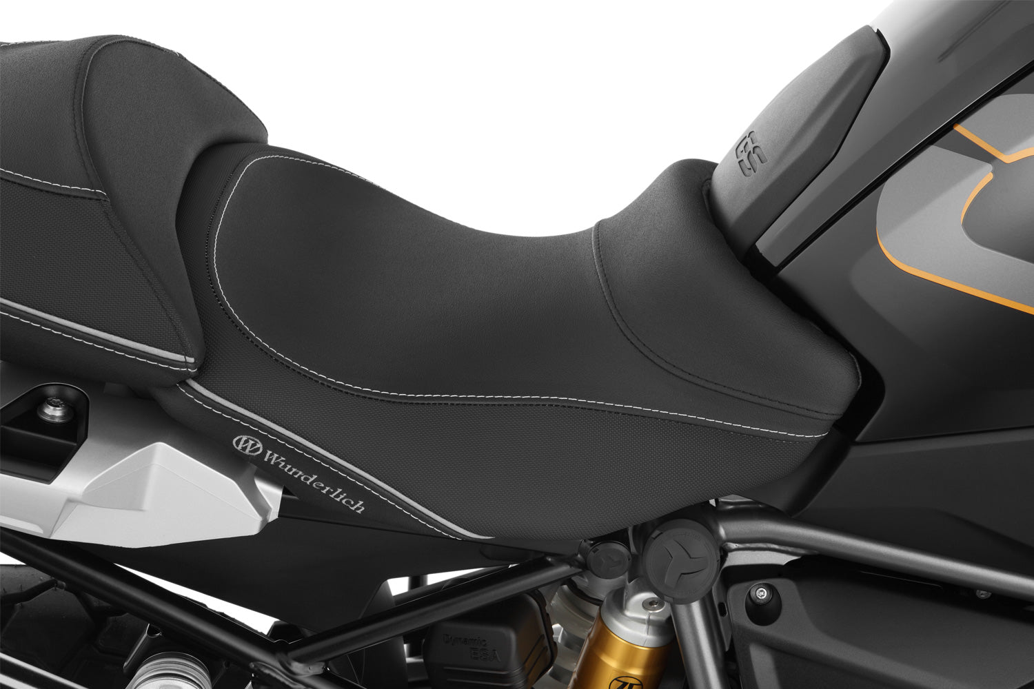 Wunderlich rider seat AKTIVKOMFORT with aftermarket seat heating