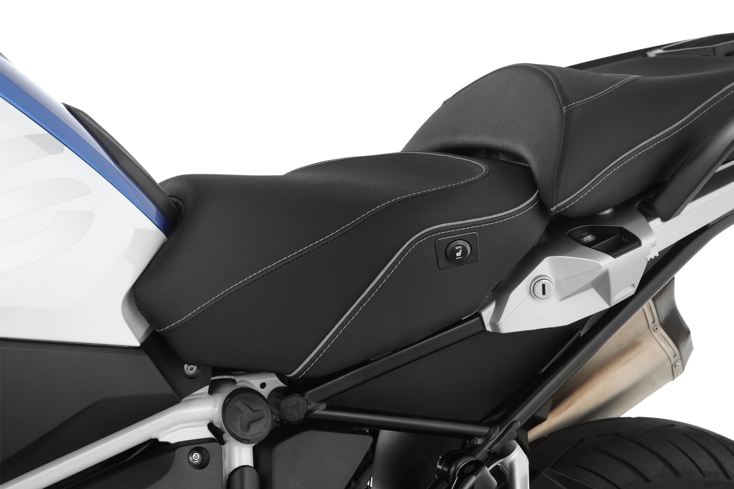 Wunderlich rider seat AKTIVKOMFORT with aftermarket seat heating
