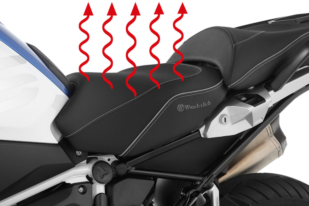 Wunderlich AKTIVKOMFORT rider seat - with seat heating Smart Plug & Play