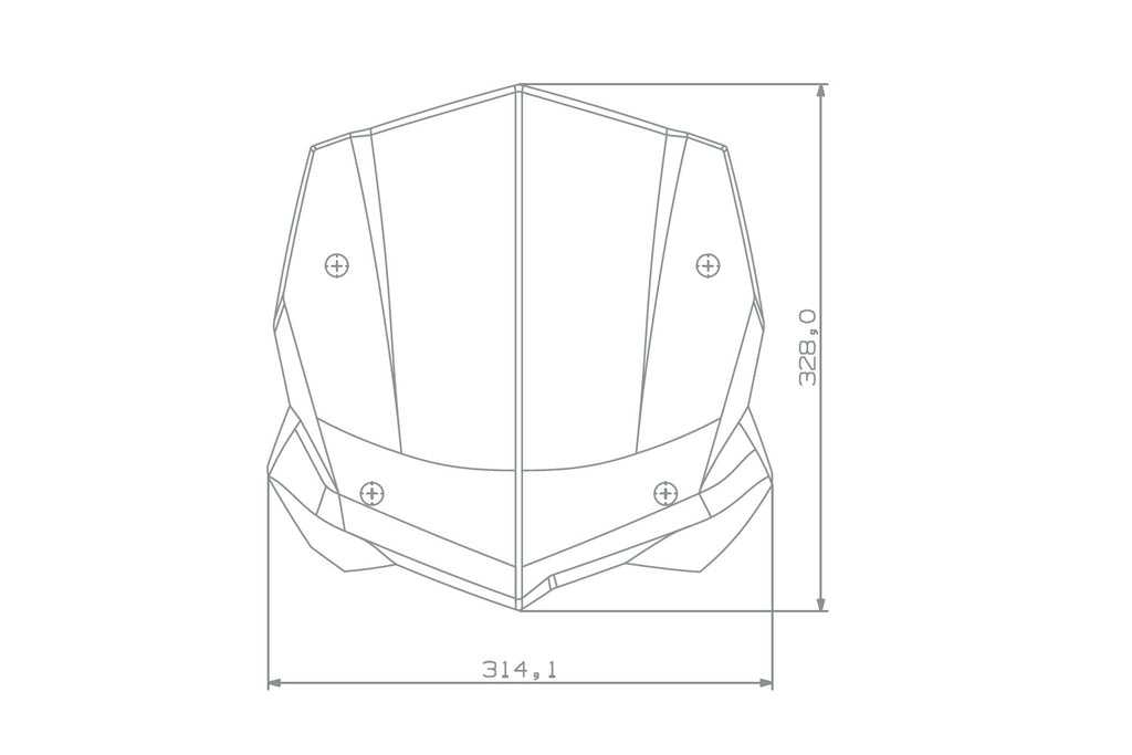 Wunderlich windshield FLOWJET