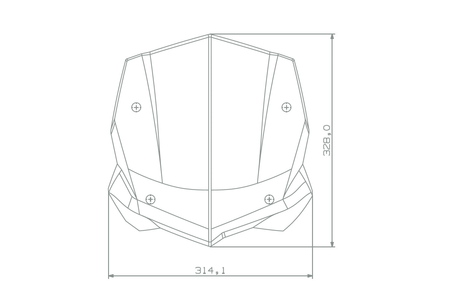 Wunderlich windshield FLOWJET