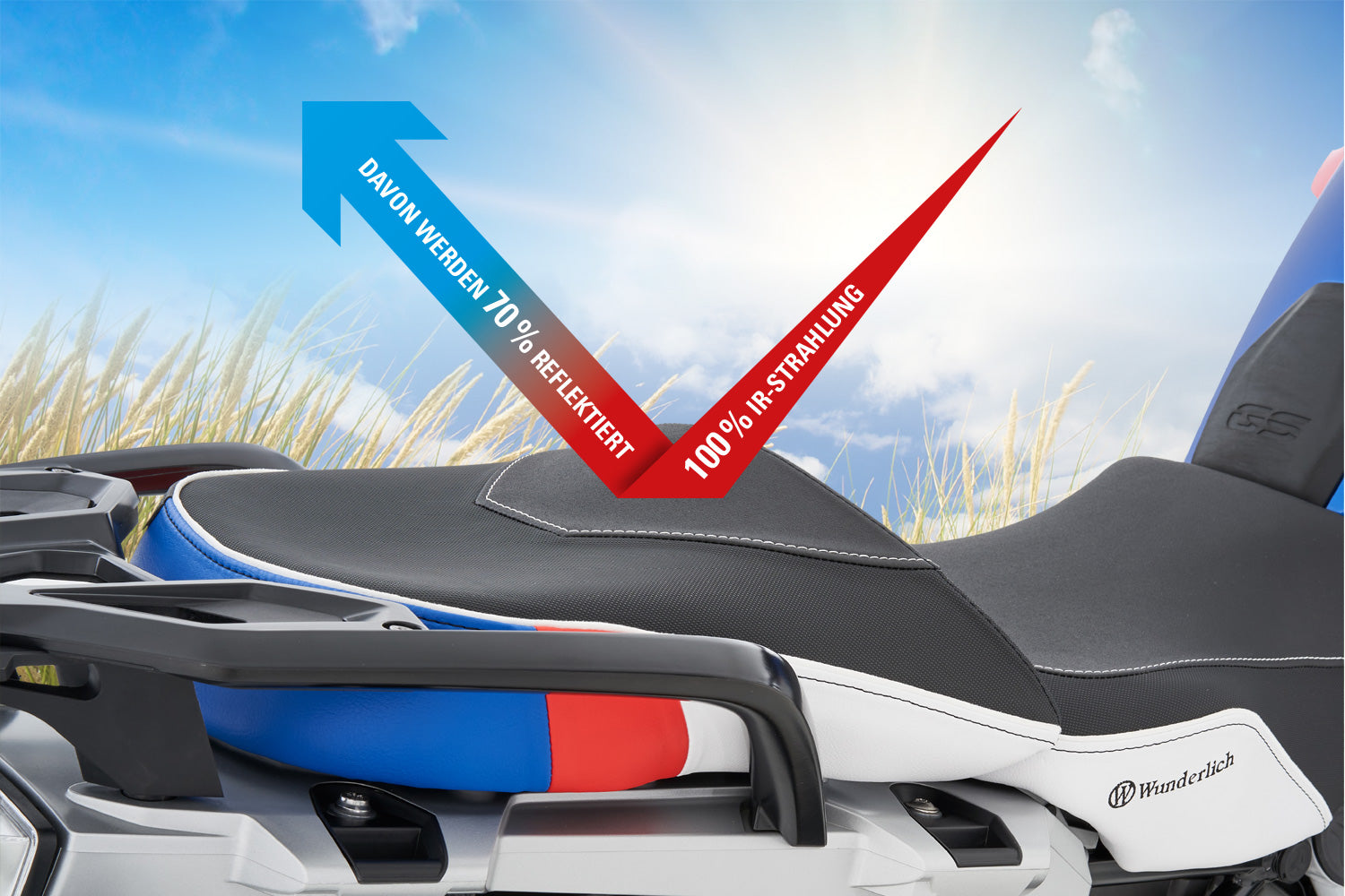 Wunderlich Passenger Seat AKTIVKOMFORT with seat heating Smart Plug & Play
