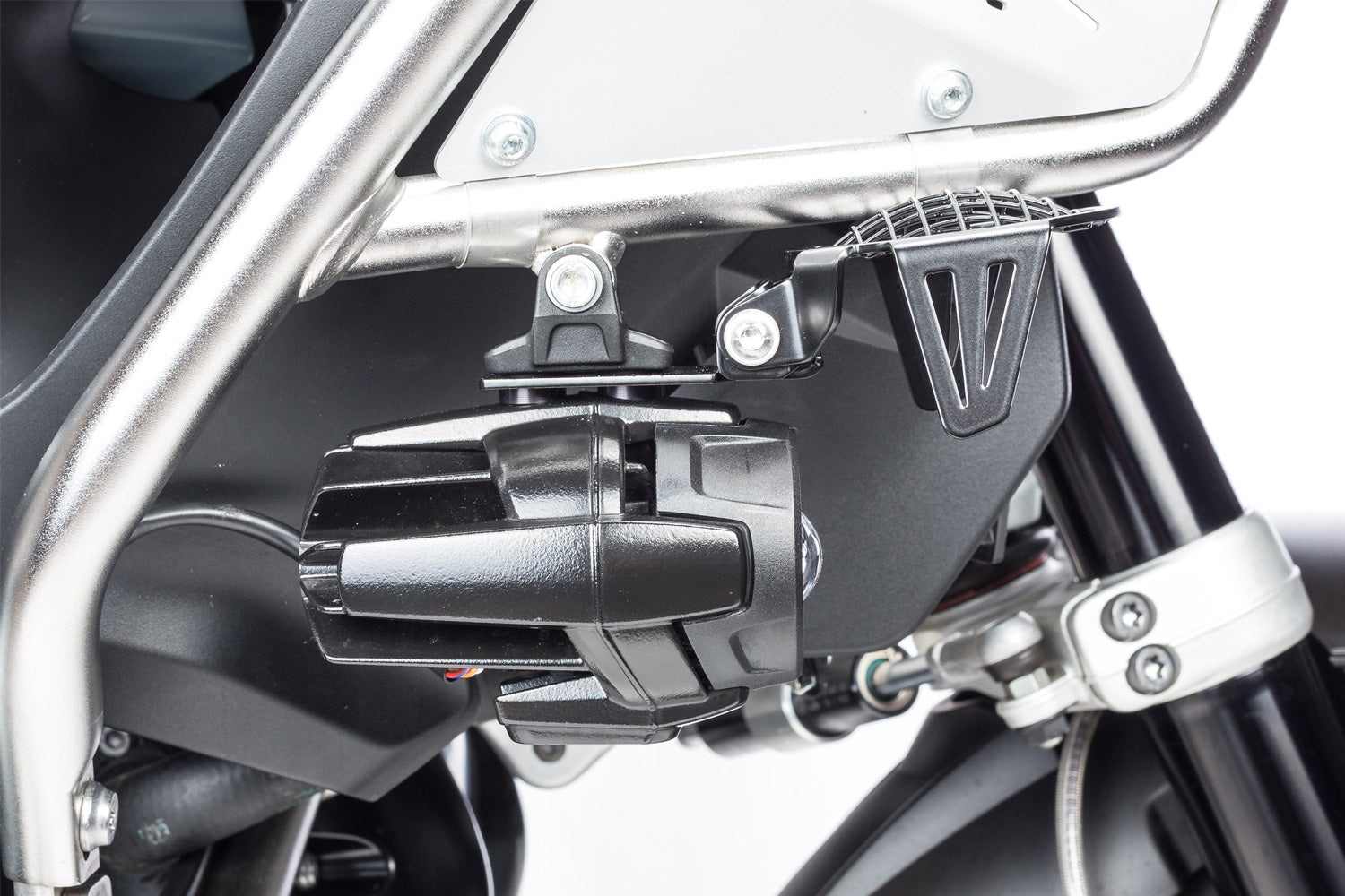 Wunderlich Auxiliary light protection grille for original BMW