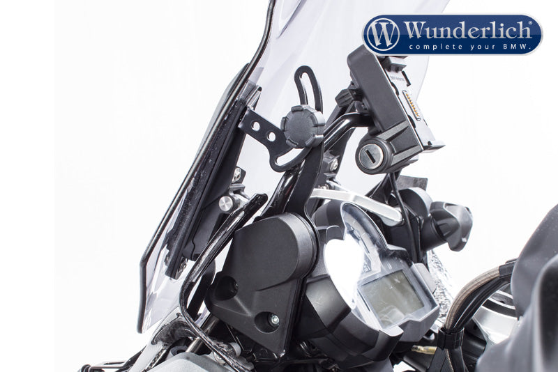 Wunderlich windshield reinforcement for orig. or accessory windshield