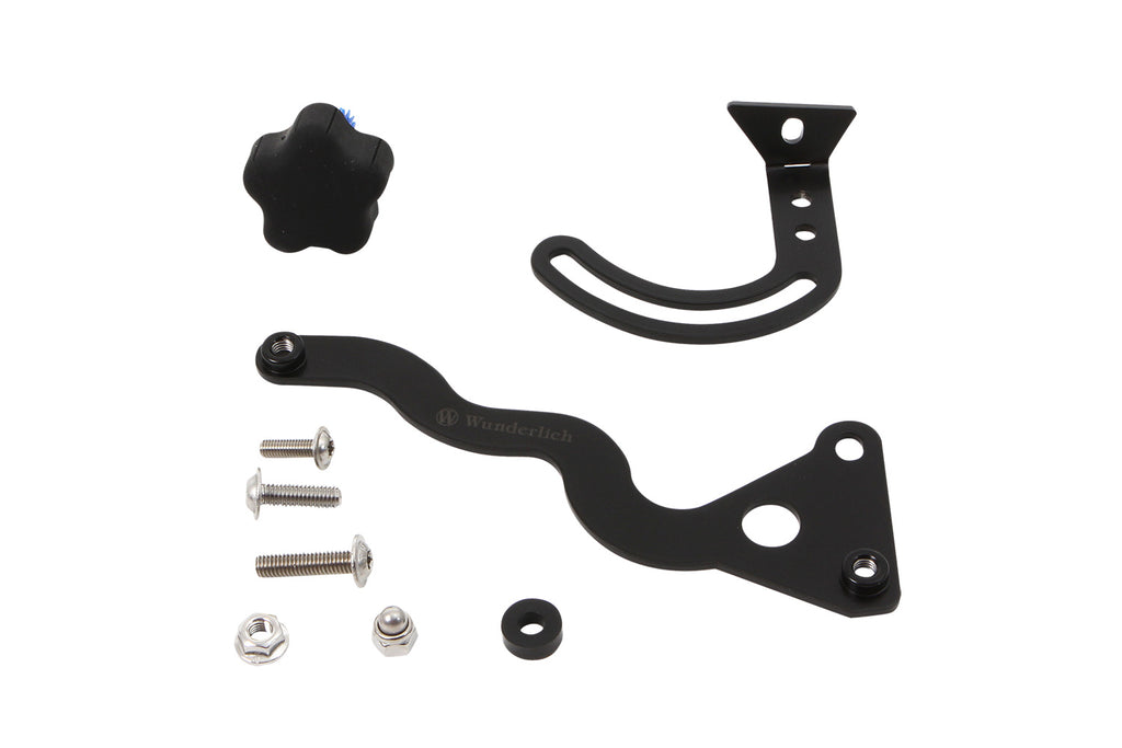 Wunderlich windshield reinforcement for orig or accessory windshield