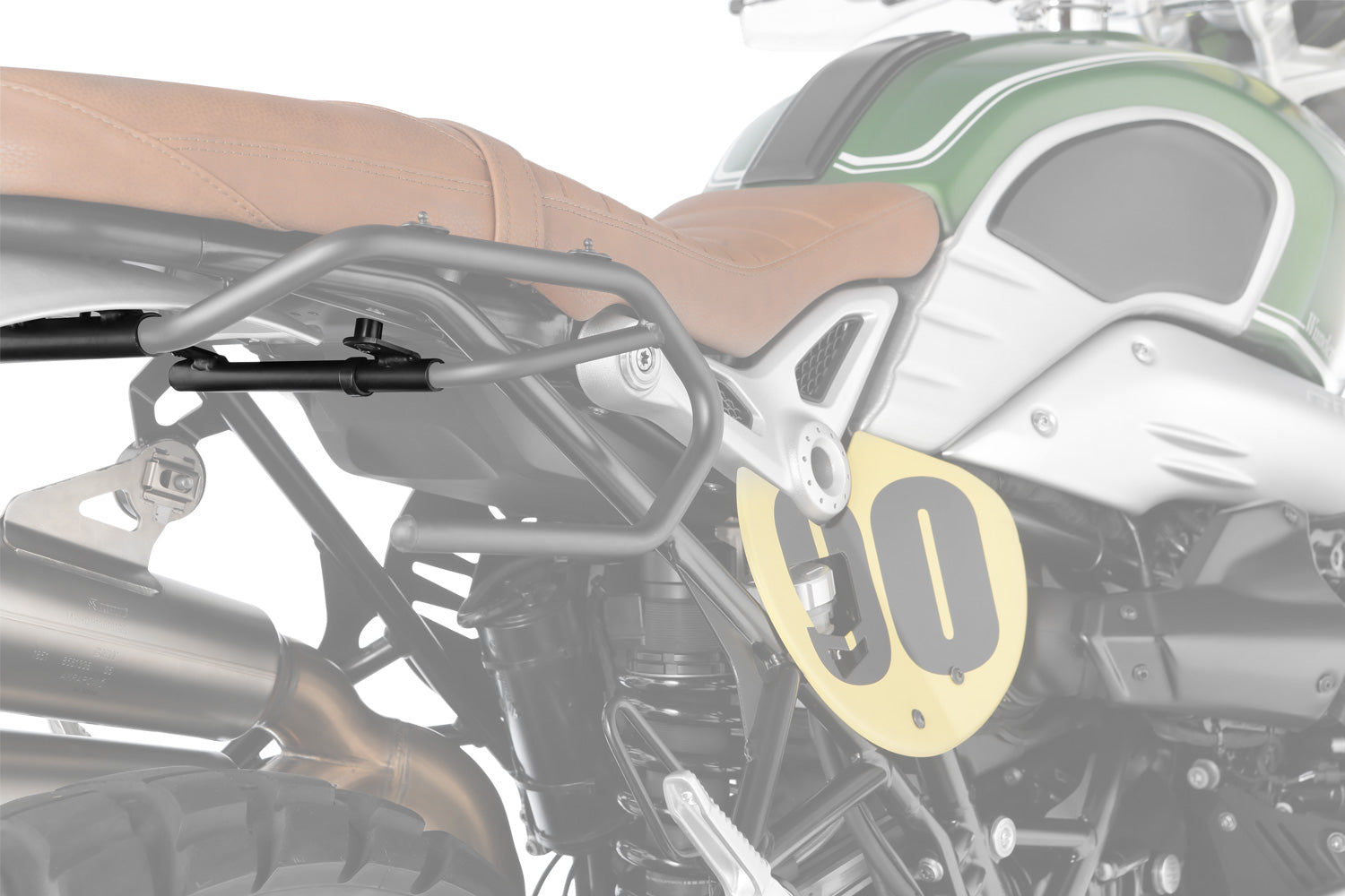 Wunderlich Pipe mounting for MAMMUT side bags