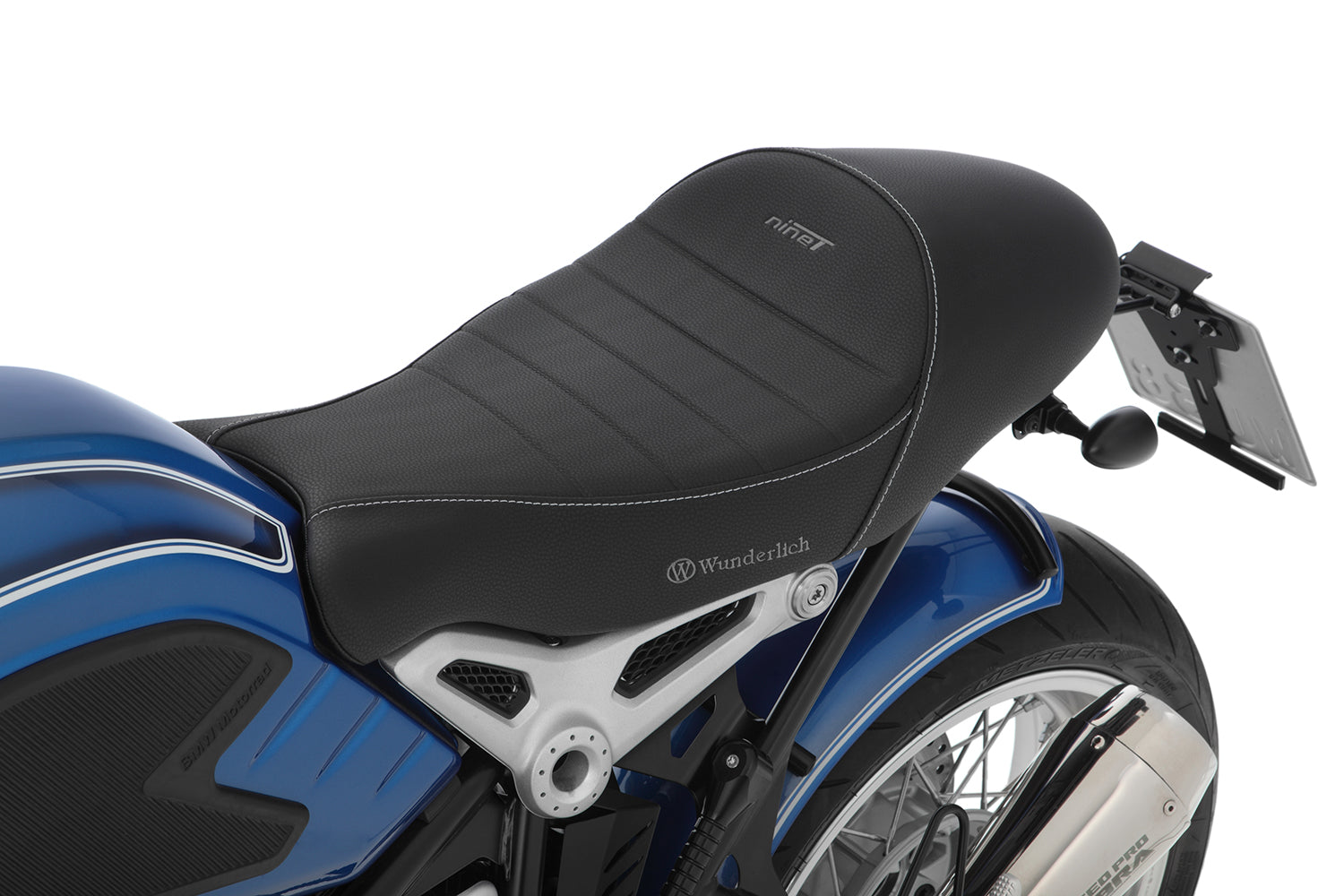 Wunderlich R nineT rider seat with "AKTIVKOMFORT" cusp