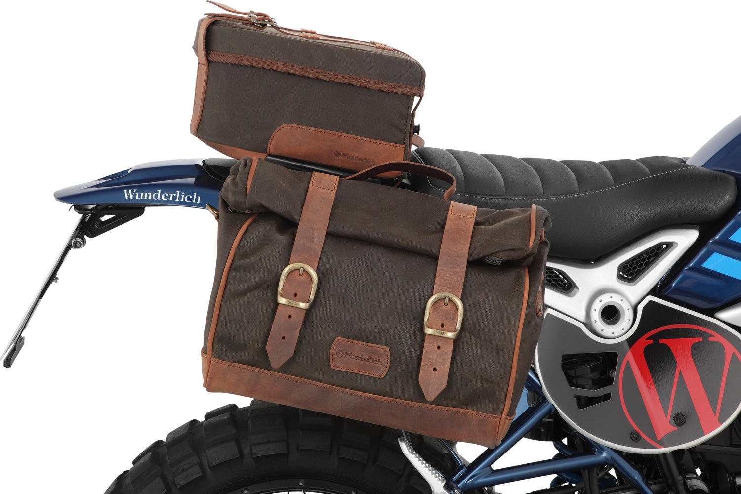 Wunderlich MAMMUT saddle bag for passenger luggage carrier R nineT