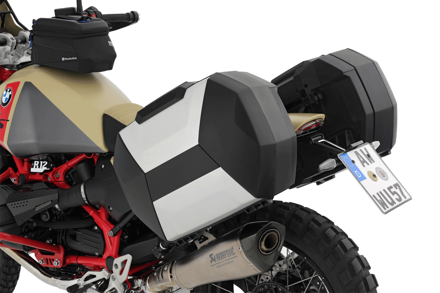Wunderlich X luggage system Vario case with carrier R 12 G/S