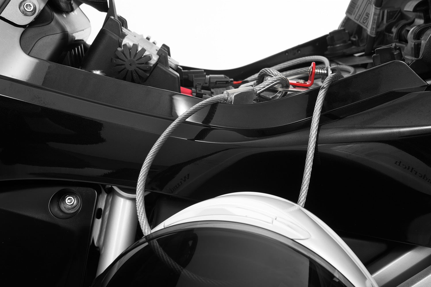 Wunderlich HELMLOCK helmet anti-theft protection R 1250 RT