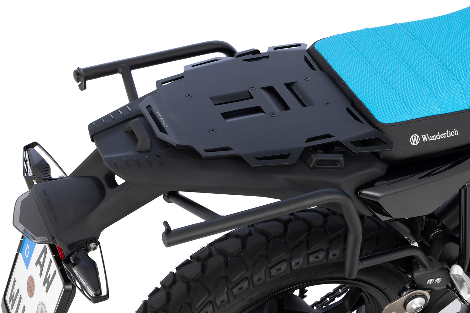 Wunderlich luggage rack for passenger seat