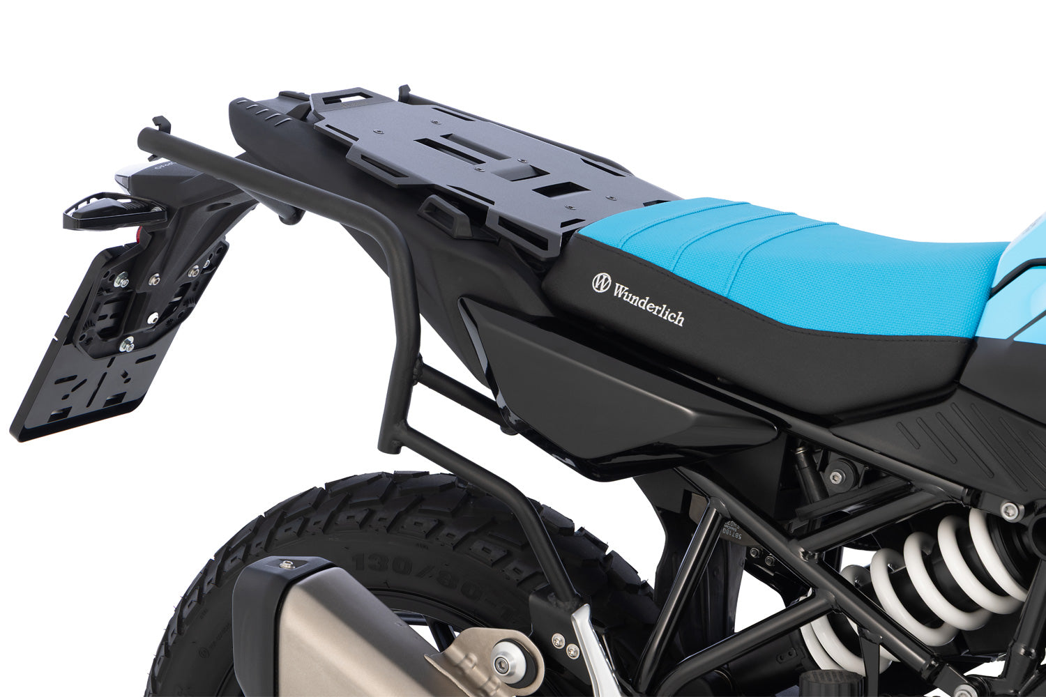 Wunderlich luggage rack for passenger seat