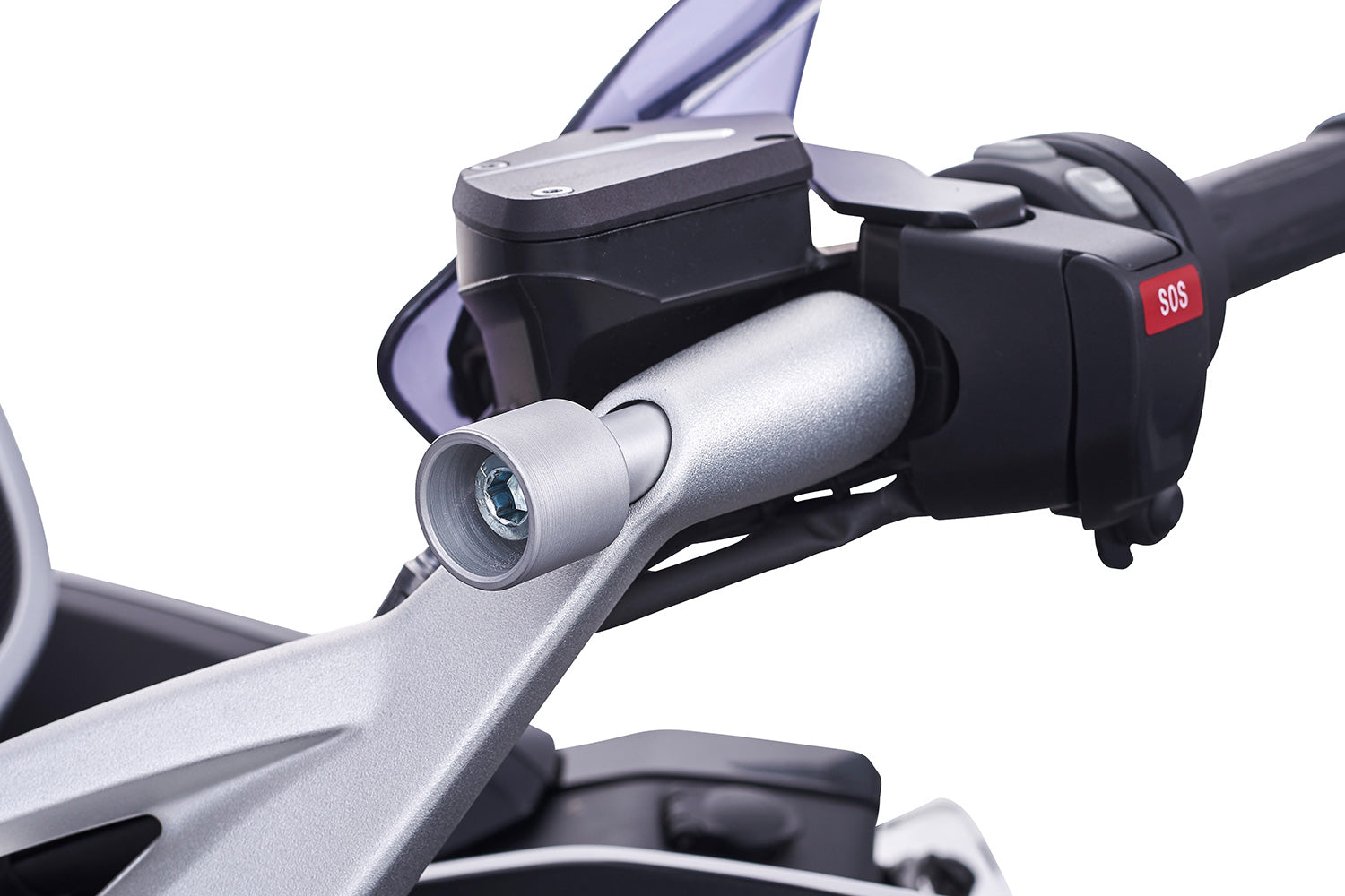Wunderlich Clip-On Handlebar Adapter for Smartphone Mount 22 mm