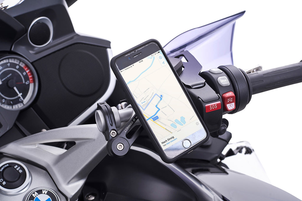 Wunderlich Clip-On Handlebar Adapter for Smartphone Mount 22 mm