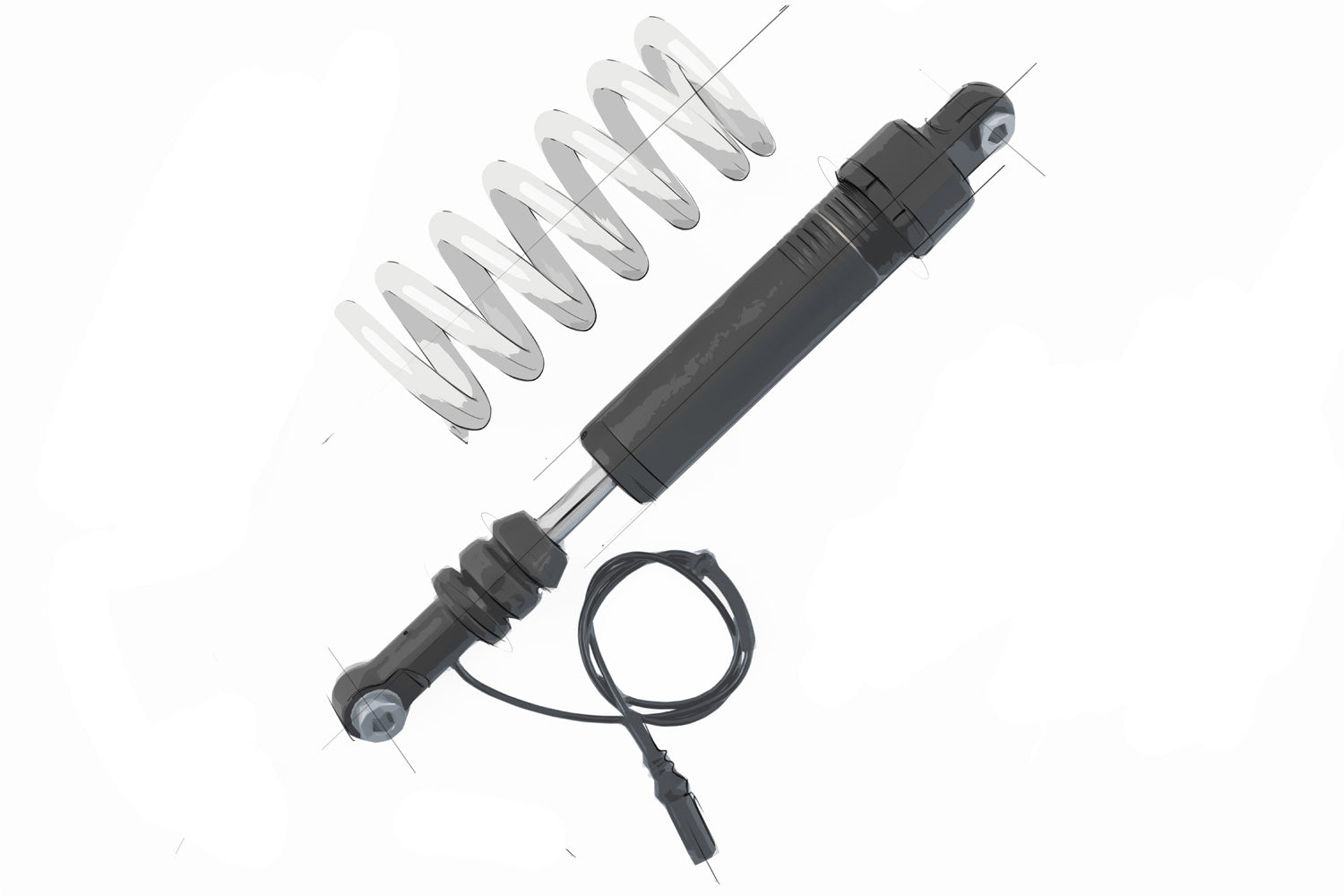 Wunderlich Suspension eS2 ST Shock Absorber