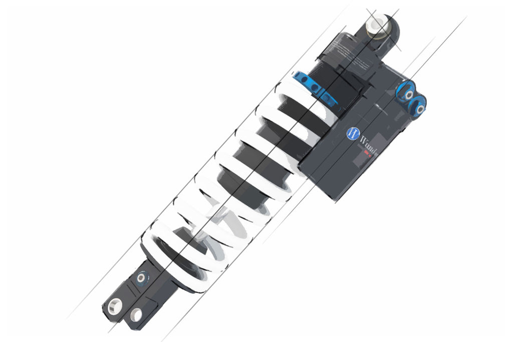 Wunderlich Suspension Shock absorber S3 Sport + HPA