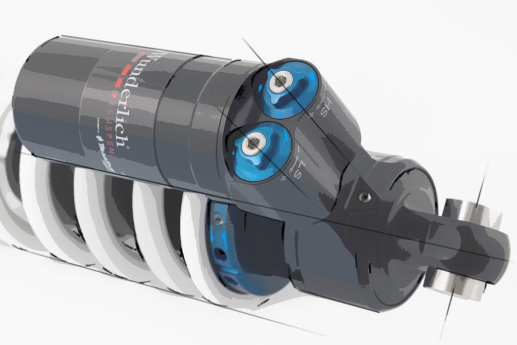 Wunderlich Suspension Shock absorber S1 (without ESA)