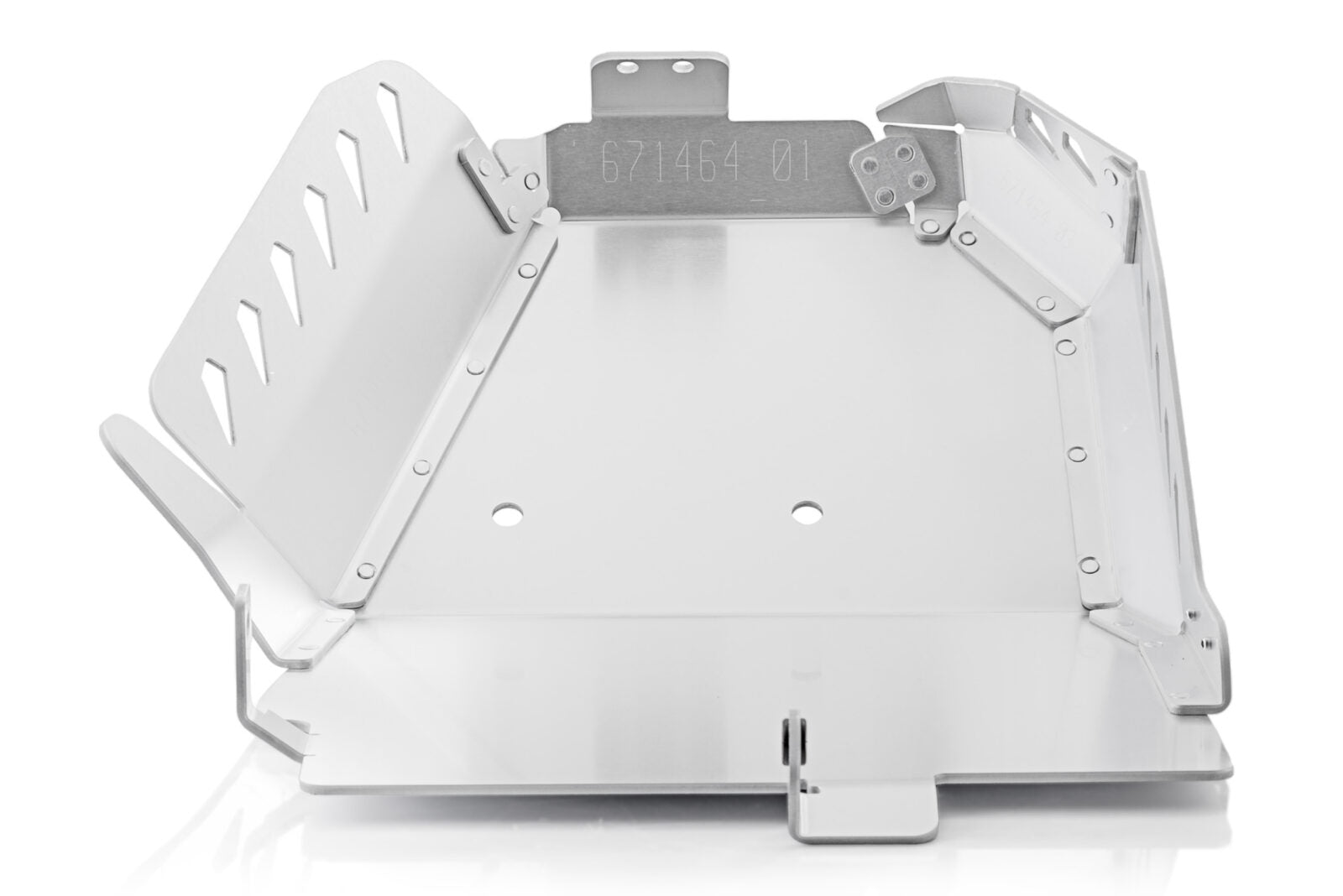 Yakk EXP Engine Guard Silver