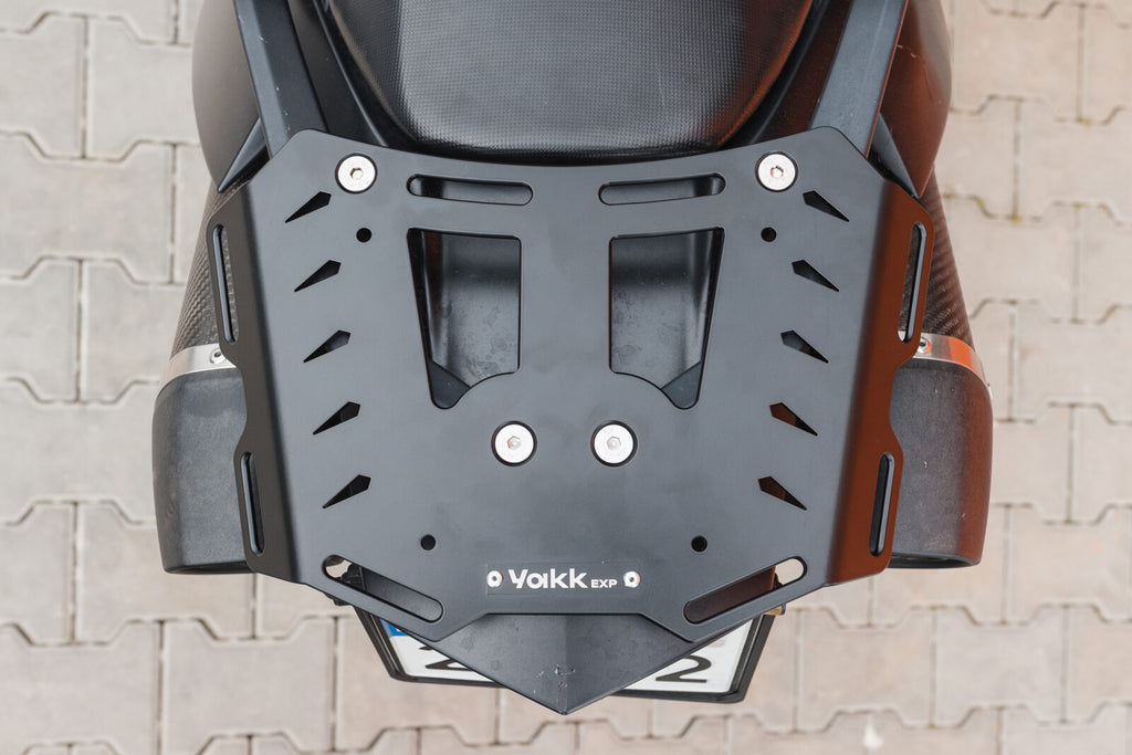 Yakk EXP Luggage Plate for Soft Luggage Black