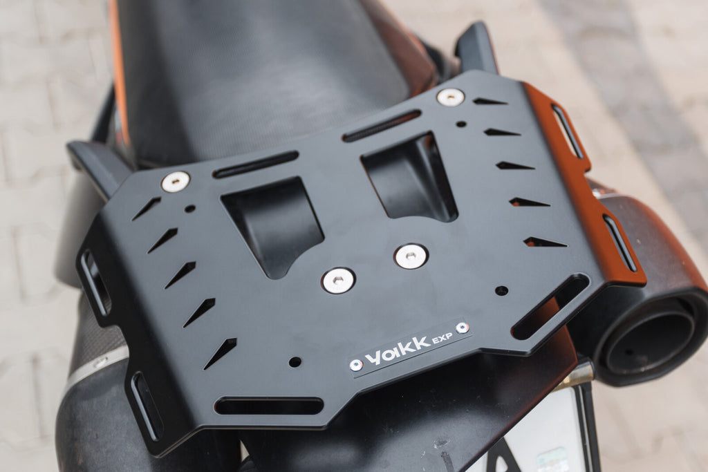 Yakk EXP Luggage Plate for Soft Luggage Black