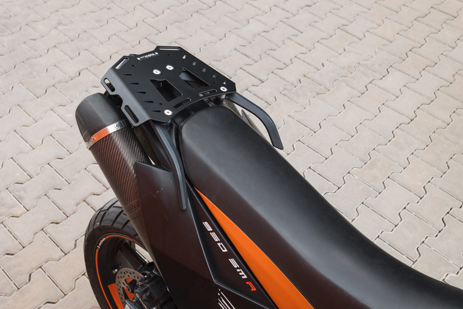Yakk EXP Luggage Plate for Soft Luggage Black