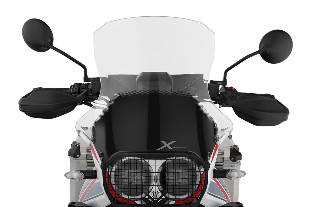 Wunderlich MARATHON windshield - For models with original enduro handguards