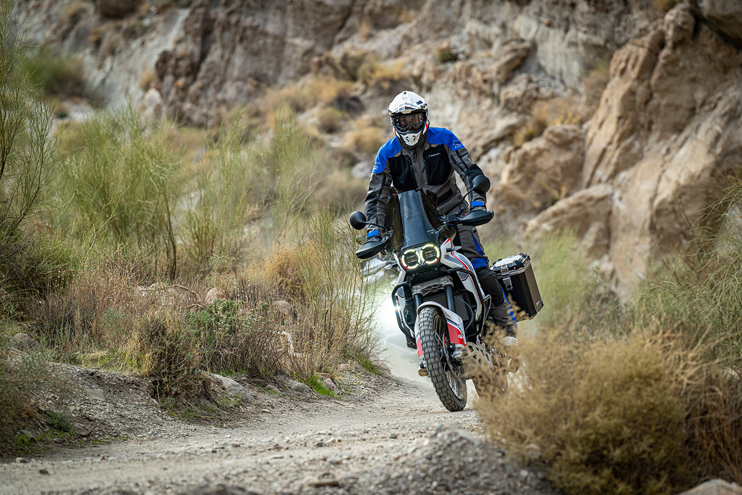 Wunderlich MARATHON windshield - For models with original enduro handguards