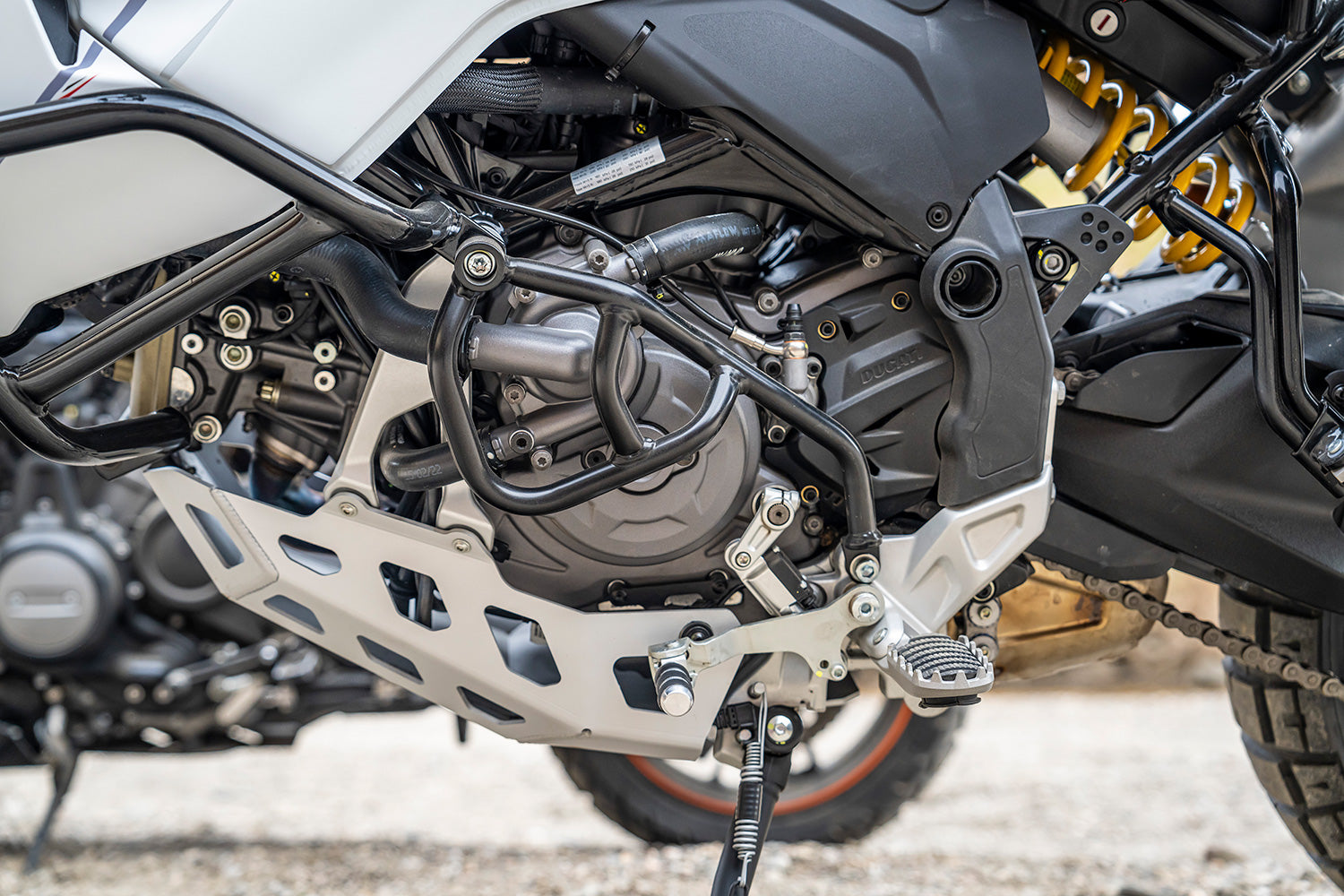 Wunderlich engine protection bar DesertX left