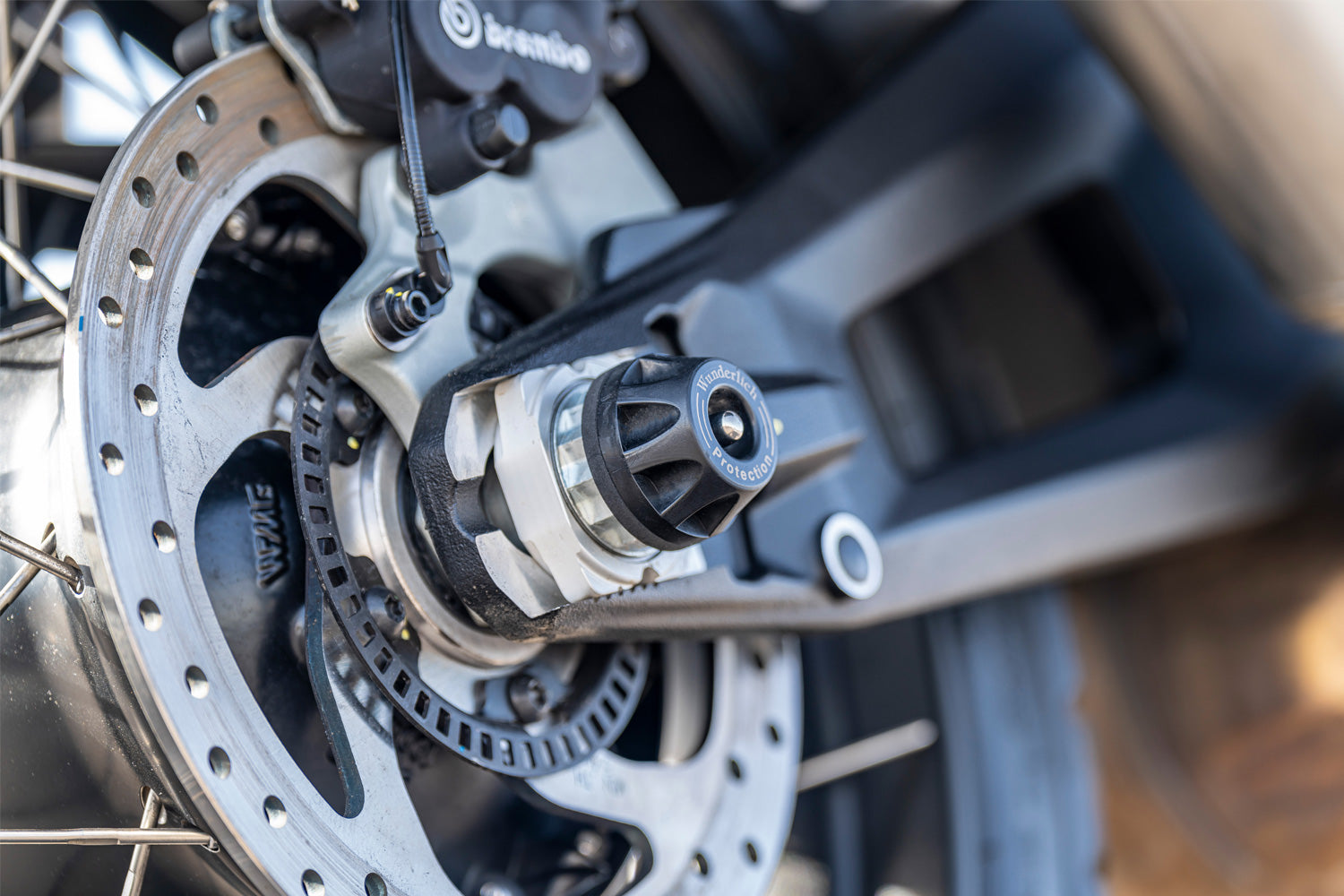 Wunderlich DOUBLESHOCK axle protectors